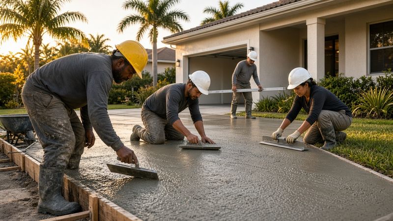Concrete work